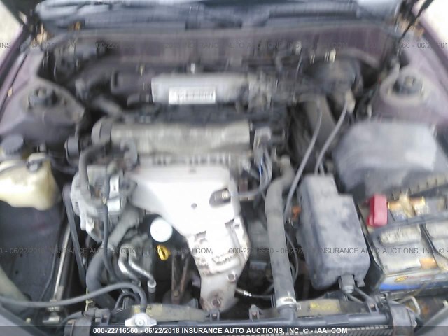 4T1BG12K2TU788829 - 1996 TOYOTA CAMRY DX/LE/XLE BURGUNDY photo 10