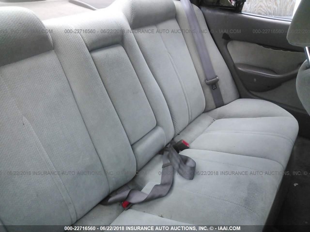 4T1BG12K2TU788829 - 1996 TOYOTA CAMRY DX/LE/XLE BURGUNDY photo 8