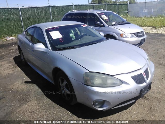 2G2WS522X41147067 - 2004 PONTIAC GRAND PRIX GT2 ვერცხლისფერი ფოტო 1
