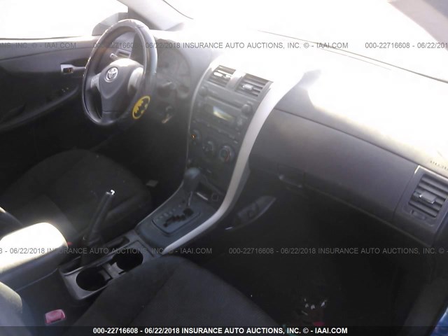1NXBU40E69Z050127 - 2009 TOYOTA COROLLA S/LE/XLE 蓝色 照片 5