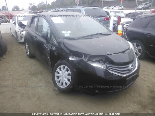 3N1CE2CPXEL403807 - 2014 NISSAN VERSA NOTE S/S PLUS/SV/SL BLACK photo 1