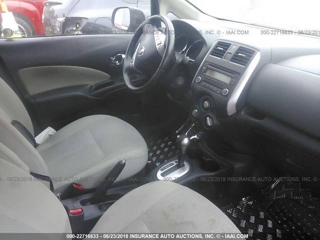 3N1CE2CPXEL403807 - 2014 NISSAN VERSA NOTE S/S PLUS/SV/SL BLACK photo 5