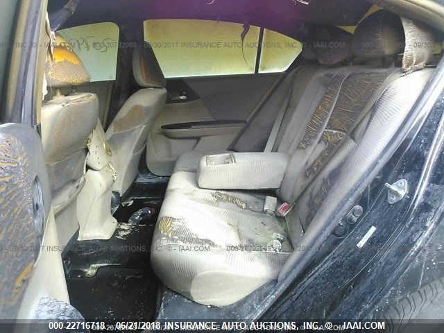 1HGCR2F3XEA041237 - 2014 HONDA ACCORD LX BLACK photo 8