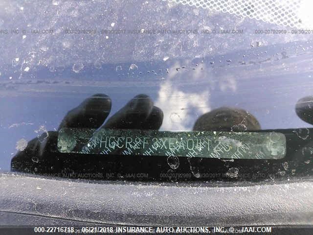 1HGCR2F3XEA041237 - 2014 HONDA ACCORD LX BLACK photo 9