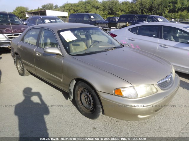 1YVGF22C0W5760757 - 1998 MAZDA 626 DX/LX TAN photo 1