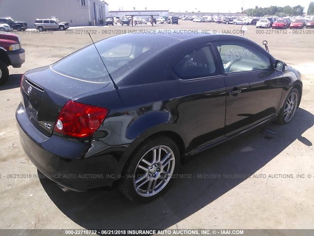 JTKDE177X70214119 - 2007 TOYOTA SCION TC 黑色 照片 4