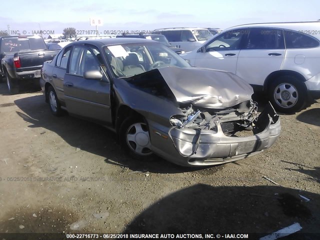 1G1NE52J816109324 - 2001 CHEVROLET MALIBU LS 灰色 照片 1