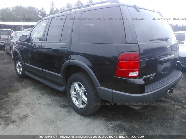 1FMZU73W43ZA28058 - 2003 FORD EXPLORER XLT/XLT SPORT/NBX 黑色 照片 3