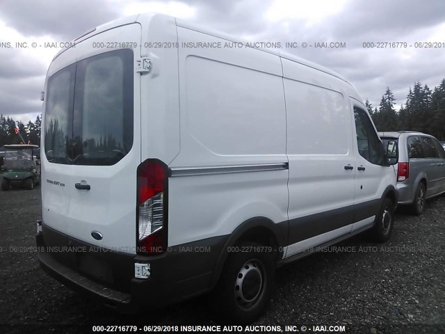 1FTYR1CM2HKB13574 - 2017 FORD TRANSIT T-250 WHITE photo 4