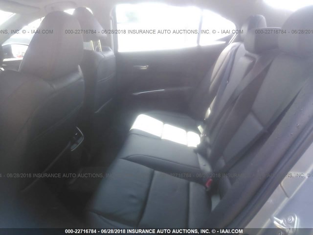 19UUB1F55GA007682 - 2016 ACURA TLX TECH SILVER photo 8