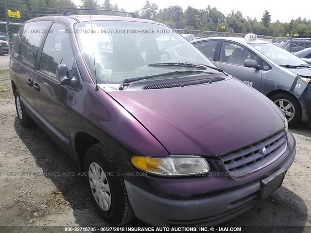 2P4FP25B3WR586098 - 1998 PLYMOUTH VOYAGER PURPLE photo 6
