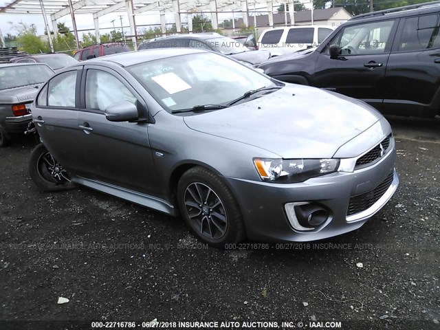 JA32V2FW2HU010081 - 2017 MITSUBISHI LANCER ES/SE/SEL GRAY photo 1