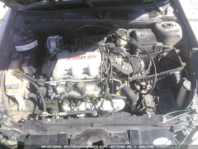 1G1NE52J9Y6323541 - 2000 CHEVROLET MALIBU LS GRAY photo 10