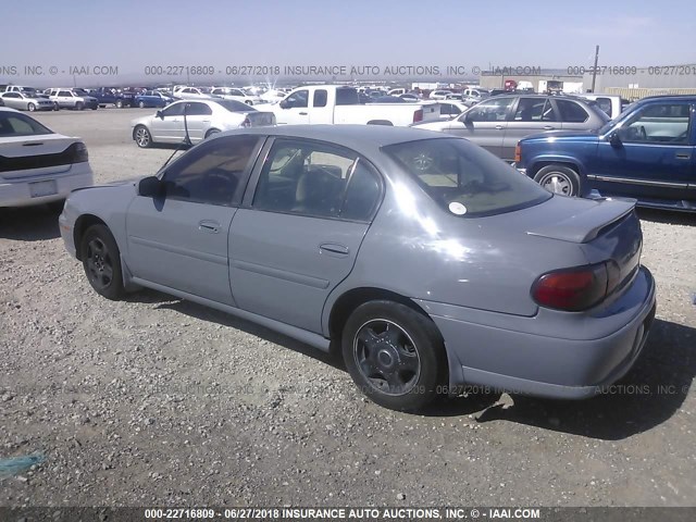 1G1NE52J9Y6323541 - 2000 CHEVROLET MALIBU LS GRAY photo 3