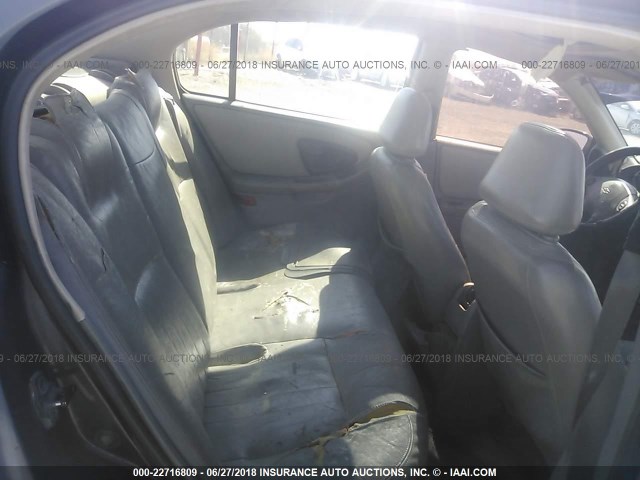 1G1NE52J9Y6323541 - 2000 CHEVROLET MALIBU LS GRAY photo 8