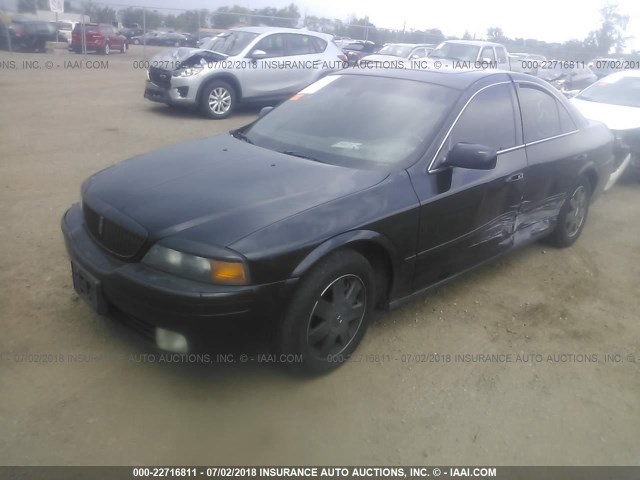 1LNHM87A32Y636853 - 2002 LINCOLN LS BLACK photo 2