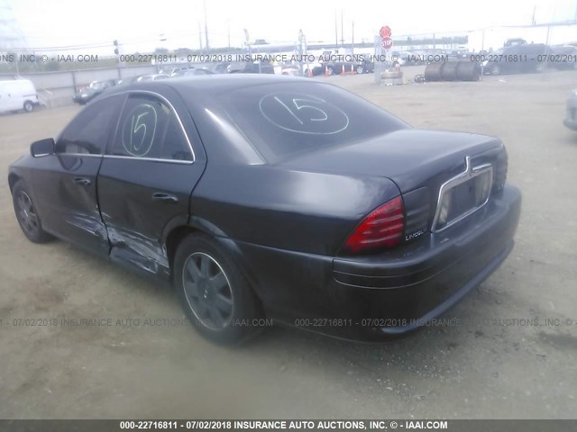 1LNHM87A32Y636853 - 2002 LINCOLN LS 黑色 照片 3