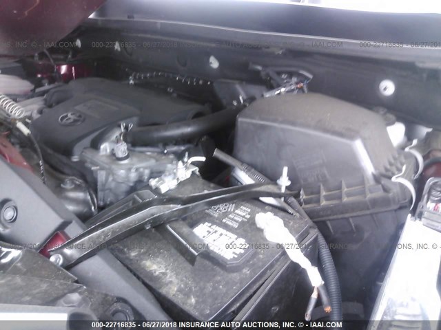 2T3RFREV2JW711548 - 2018 TOYOTA RAV4 ADVENTURE/XLE 红色 照片 10