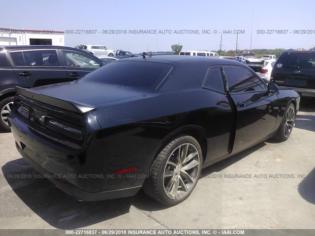 2C3CDZFJ3GH279945 - 2016 DODGE CHALLENGER R/T SCAT PACK BLACK photo 4