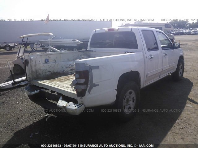 1GCHTCFEXC8129688 - 2012 CHEVROLET COLORADO LT WHITE photo 6