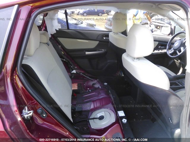 JF2GPADC2G8249319 - 2016 SUBARU CROSSTREK PREMIUM Qırmızı foto 8