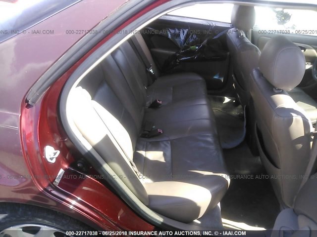 4T1BG22K31U110111 - 2001 TOYOTA CAMRY CE/LE/XLE RED photo 8