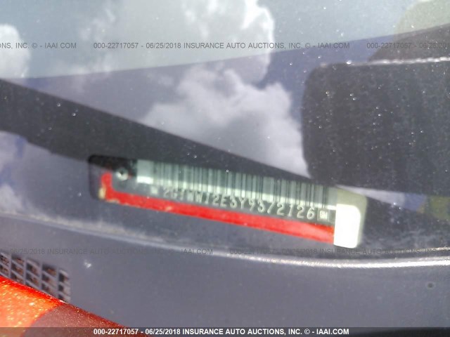 2G1WW12E3Y9372126 - 2000 CHEVROLET MONTE CARLO LS 橙色 照片 9