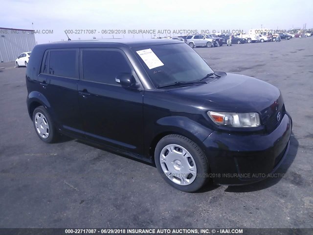JTLKE50EX91076467 - 2009 TOYOTA SCION XB BLACK photo 1