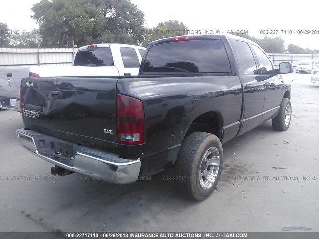 3D7KA28C34G200748 - 2004 DODGE RAM 2500 ST/SLT 黑色 照片 4