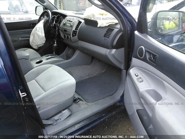 5TEUU42N06Z163102 - 2006 TOYOTA TACOMA ACCESS CAB Көк фото 5
