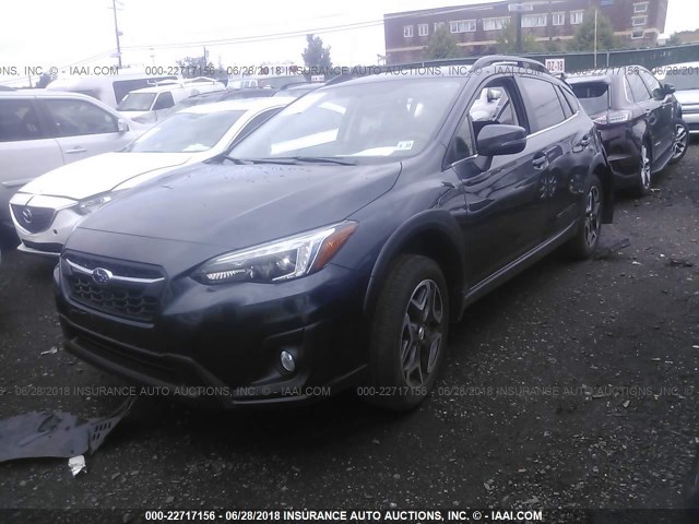 JF2GTAJC8JH324354 - 2018 SUBARU CROSSTREK LIMITED GRAY photo 2