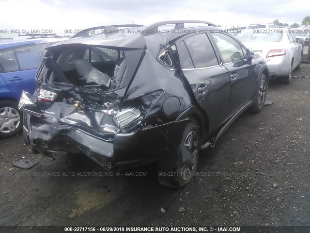 JF2GTAJC8JH324354 - 2018 SUBARU CROSSTREK LIMITED GRAY photo 4