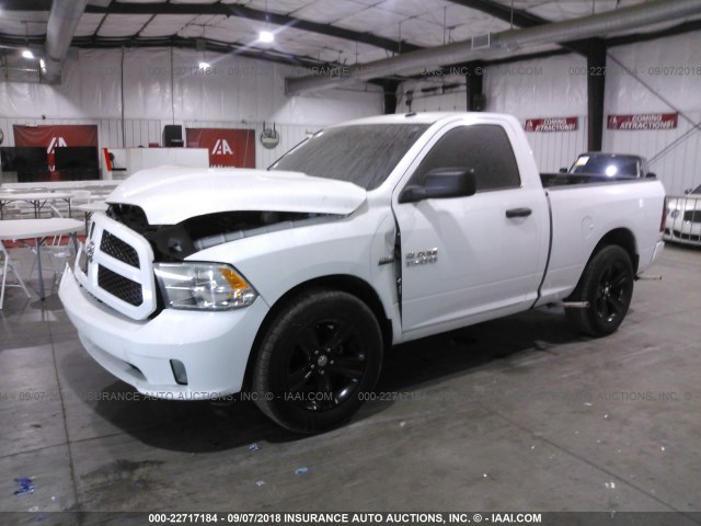 3C6JR6AT7GG245896 - 2016 RAM 1500 ST WHITE photo 2