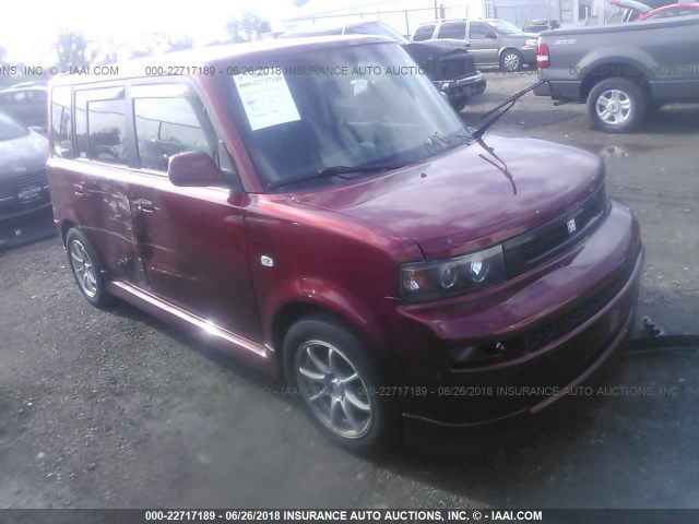 JTLKT324964110519 - 2006 TOYOTA SCION XB მუქწითელი ფოტო 1