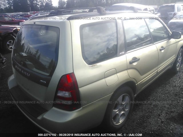 JF1SG65693H726567 - 2003 SUBARU FORESTER 2.5XS Алтын фото 4