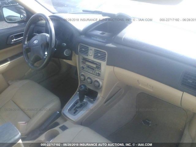 JF1SG65693H726567 - 2003 SUBARU FORESTER 2.5XS Алтын фото 5