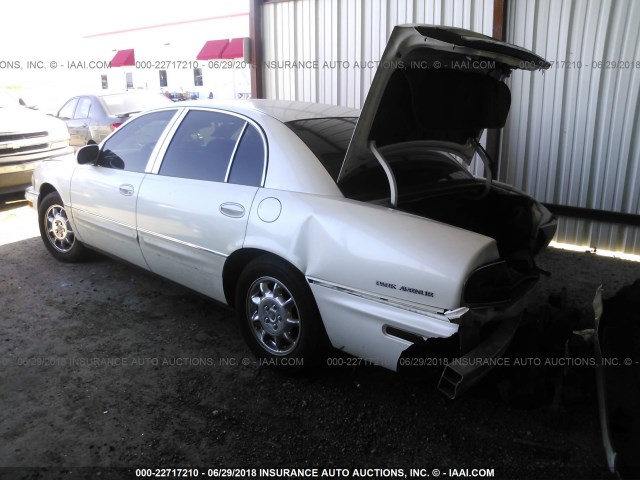 1G4CW54KX24172337 - 2002 BUICK PARK AVENUE  WHITE photo 3