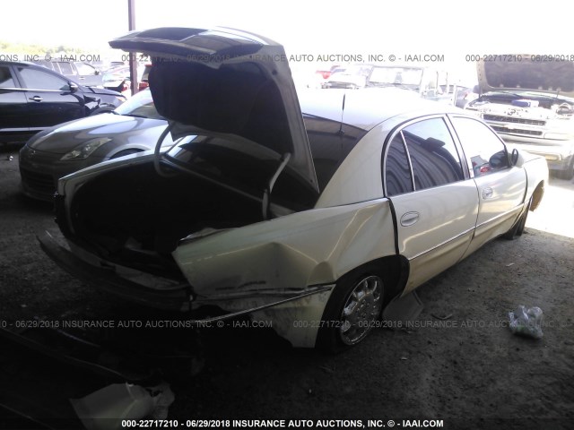 1G4CW54KX24172337 - 2002 BUICK PARK AVENUE  WHITE photo 4