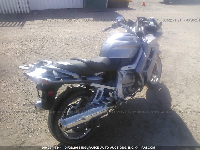 JYARP07E34A002163 - 2004 YAMAHA FJR1300 SILVER photo 4