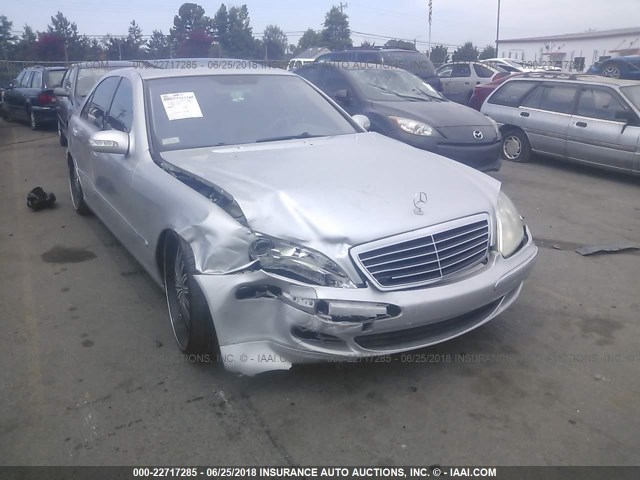 WDBNG70J74A390600 - 2004 MERCEDES-BENZ S 430 SILVER photo 6
