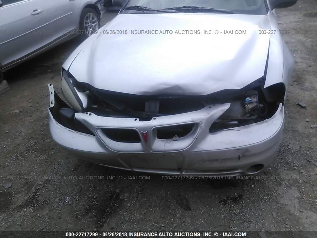 1G2NE52E75M228644 - 2005 PONTIAC GRAND AM SE SILVER photo 6