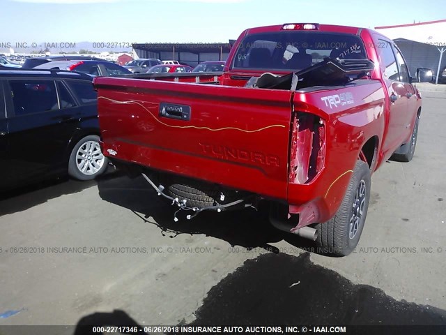 5TFDW5F18FX464053 - 2015 TOYOTA Tundra CREWMAX SR5/TRD PRO RED photo 6