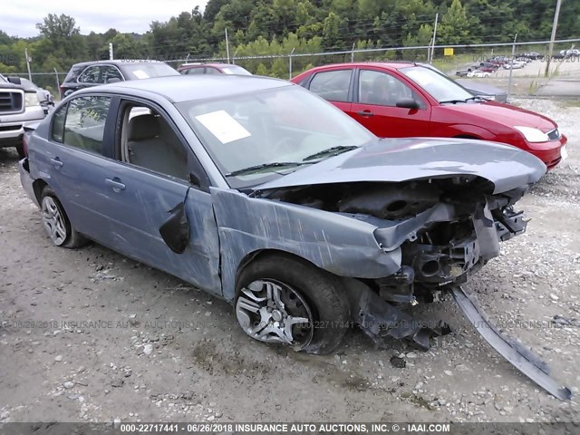 1G1ZS58N87F228228 - 2007 CHEVROLET MALIBU LS ლურჯი ფოტო 1
