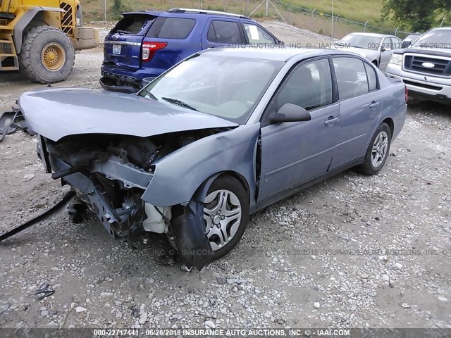 1G1ZS58N87F228228 - 2007 CHEVROLET MALIBU LS ლურჯი ფოტო 2