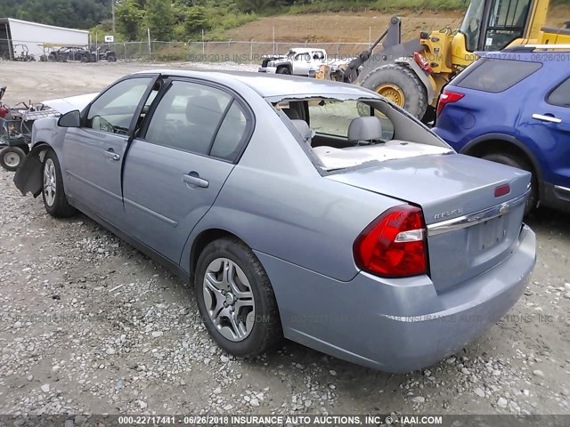 1G1ZS58N87F228228 - 2007 CHEVROLET MALIBU LS ლურჯი ფოტო 3
