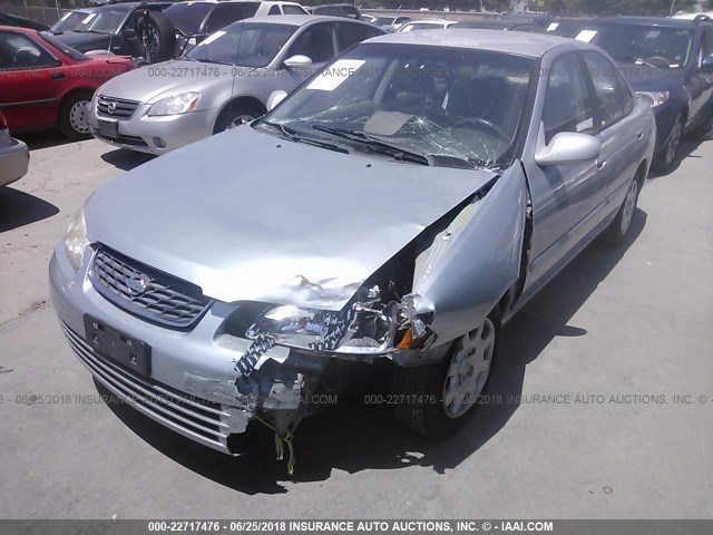 3N1CB51D92L668846 - 2002 NISSAN SENTRA XE/GXE BEIGE photo 2