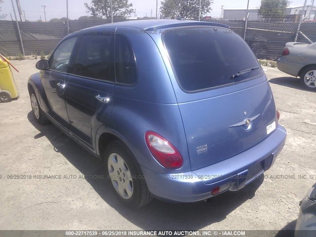 3A4FY58B36T290049 - 2006 CHRYSLER PT CRUISER TOURING BLUE photo 3