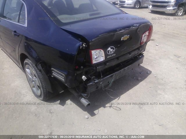 1G1ZC5EB3A4128449 - 2010 CHEVROLET MALIBU 1LT BLUE photo 6