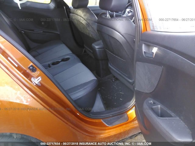 KMHTC6AD4GU280898 - 2016 HYUNDAI VELOSTER ORANGE photo 8