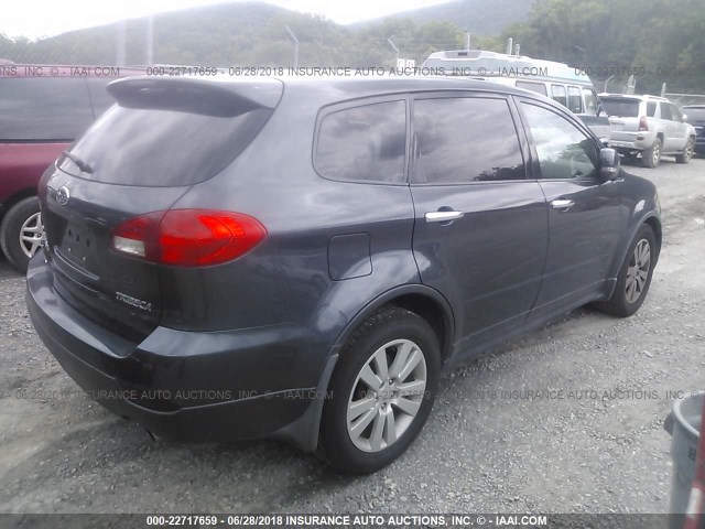 4S4WX9FD0C4401190 - 2012 SUBARU TRIBECA PREMIUM GRAY photo 4